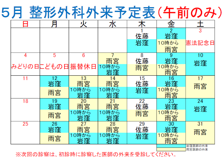 整形外科
